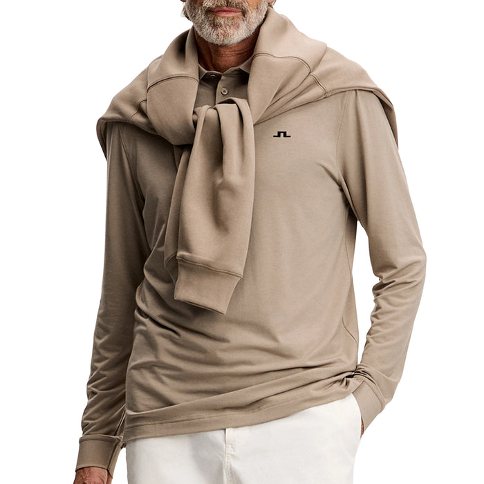 J.Lindeberg 2026 Florian Long Sleeve Polo Shirt