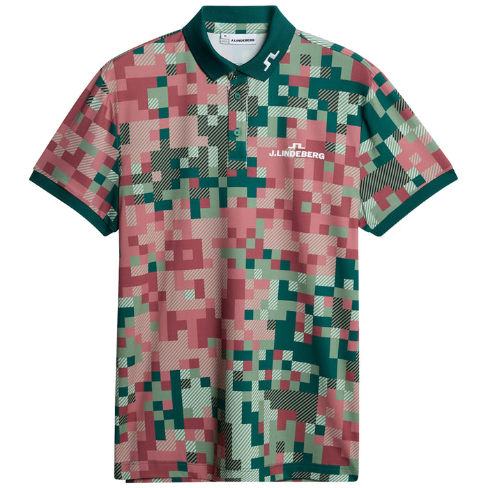 J.Lindeberg 2026 LE Bridger Tour Print Polo Shirt