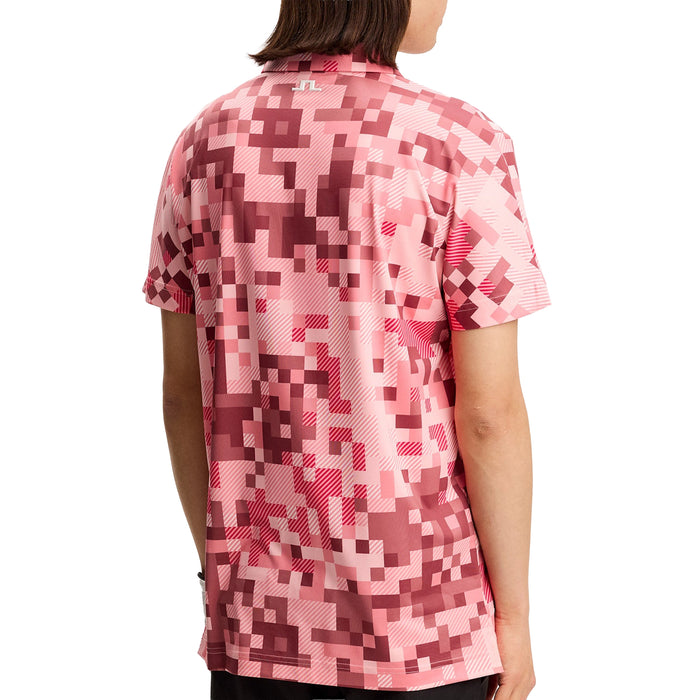 J.Lindeberg 2026 LE Dario Tour Print Polo Shirt