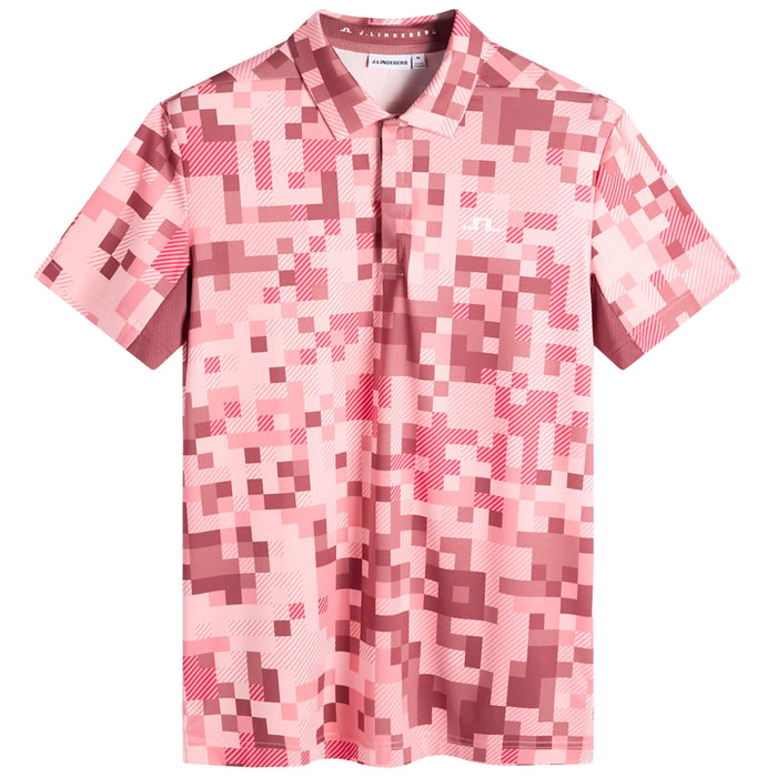 J.Lindeberg 2026 LE Dario Tour Print Polo Shirt