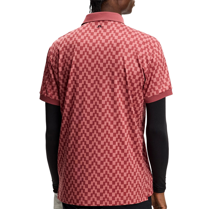 J.Lindeberg 2026 Tour Tech Print Polo Shirt