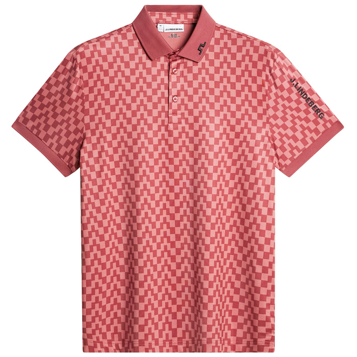 J.Lindeberg 2026 Tour Tech Print Polo Shirt
