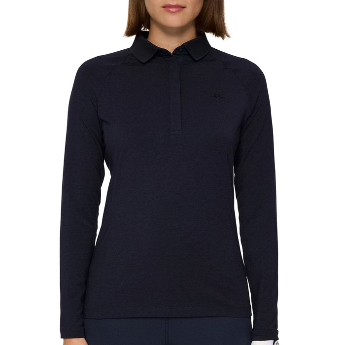 J.Lindeberg Ladies 2025 Flor Long Sleeve Polo Shirt