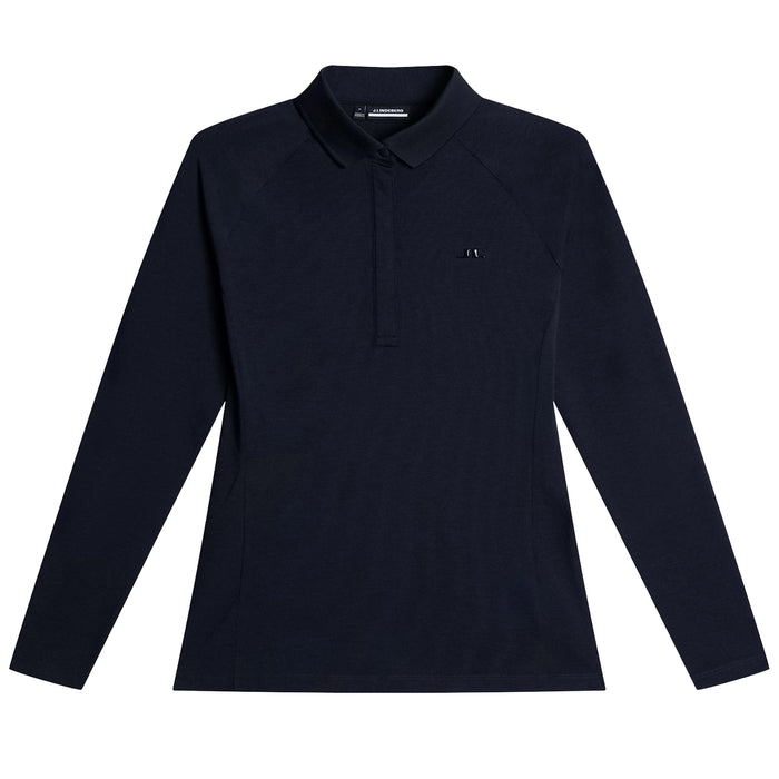 J.Lindeberg Ladies 2025 Flor Long Sleeve Polo Shirt