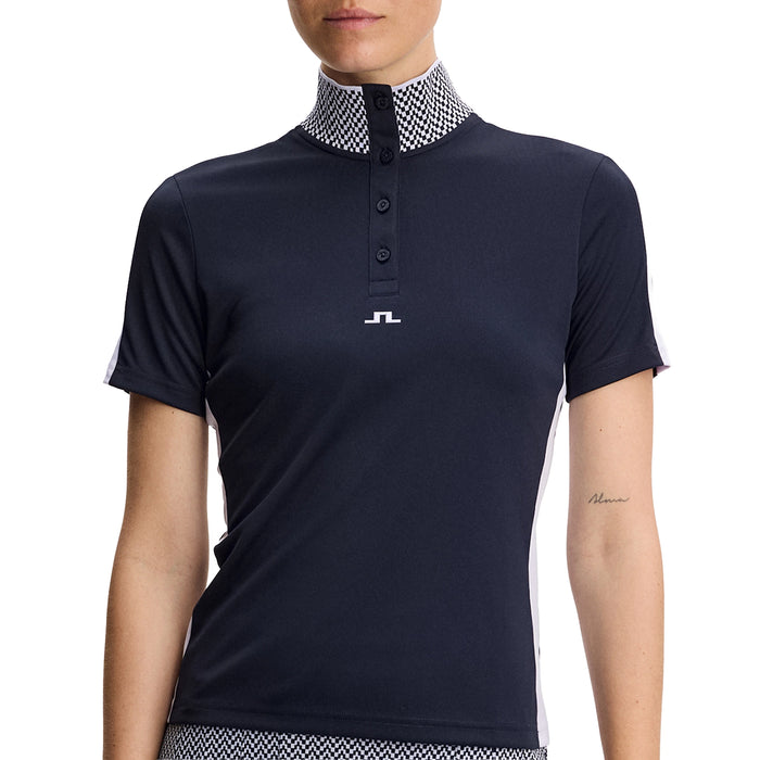 J.Lindeberg Ladies 2026 Pip Polo Shirt - Navy