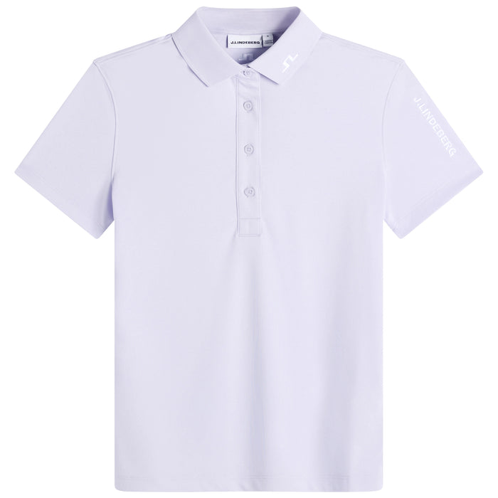 J.Lindeberg Ladies 2026 Tour Tech Polo Shirt - Purple Heather Melange