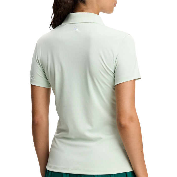 J.Lindeberg Ladies 2026 Tour Tech Polo Shirt - Subtle Green