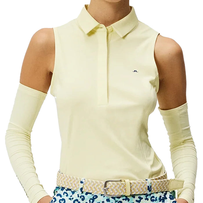 J.Lindeberg Ladies Dena Sleeveless Polo Shirt