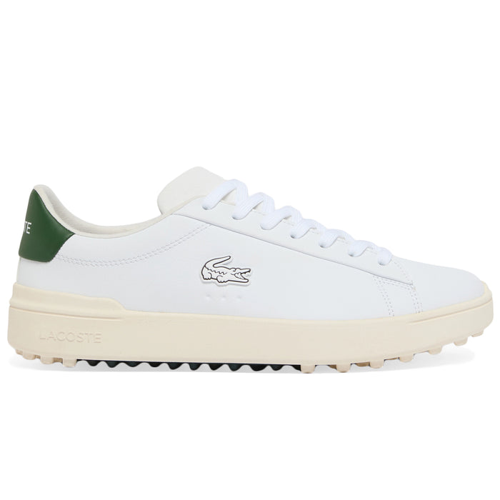 Lacoste 2026 Carnaby Golf Shoes - White/Dark Green