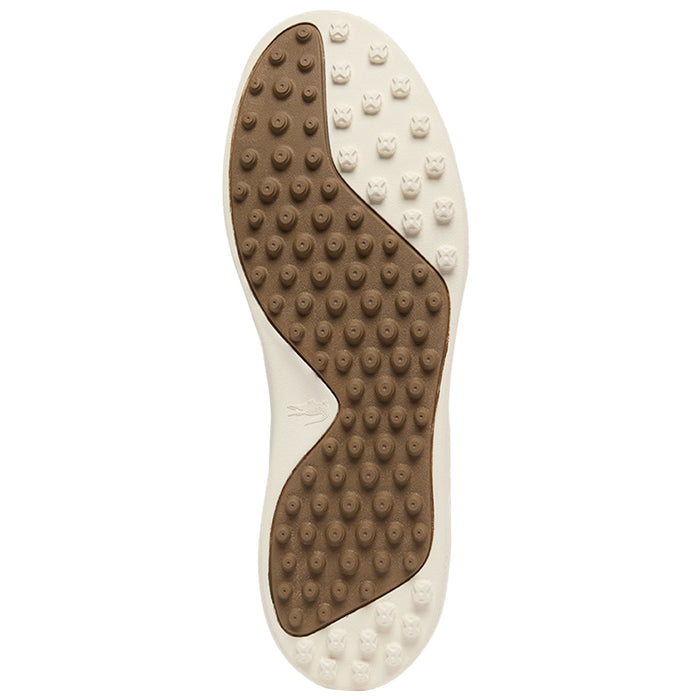 Lacoste 2026 T-Clip Golf Shoes - Off White/Brown