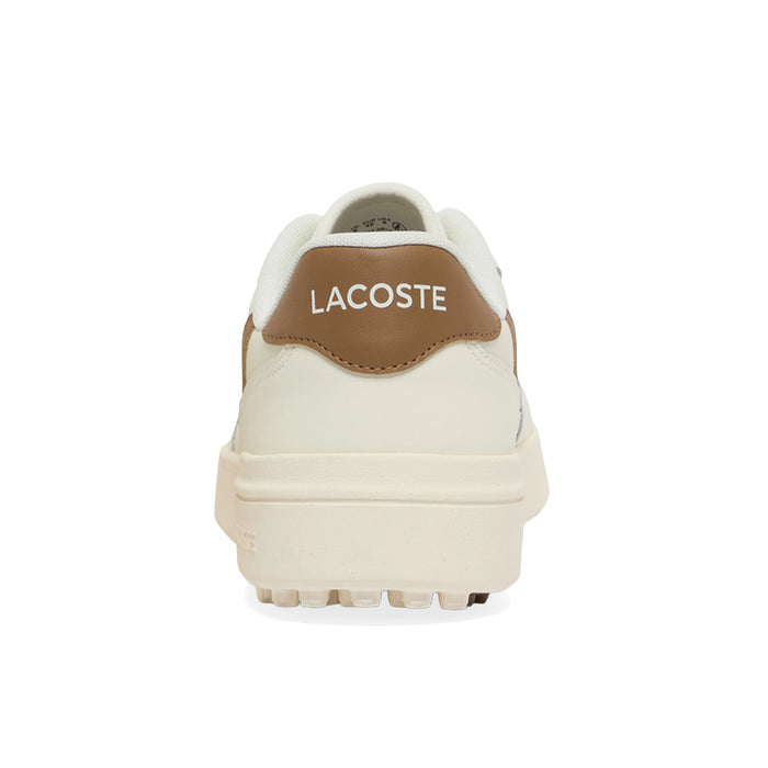 Lacoste 2026 T-Clip Golf Shoes - Off White/Brown