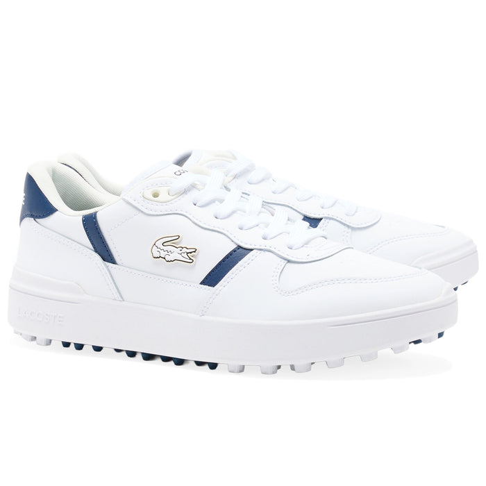 Lacoste 2026 T-Clip Golf Shoes - White/Navy