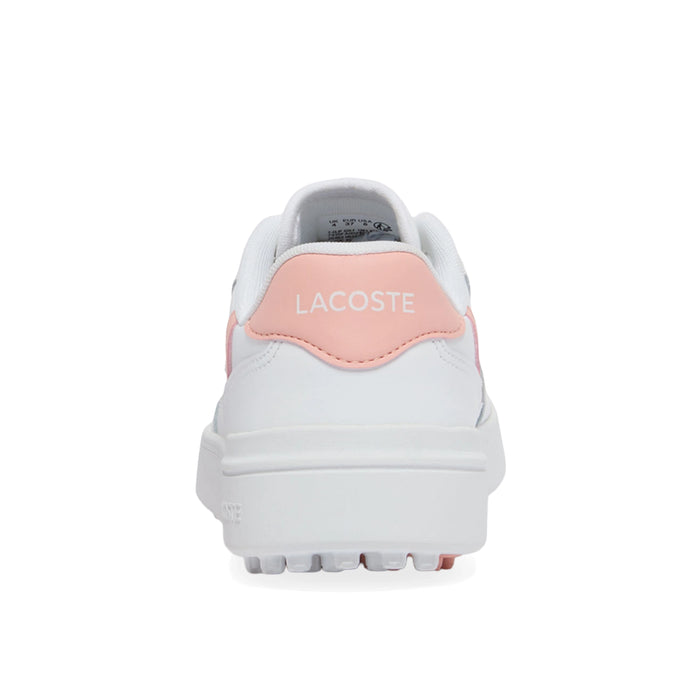 Lacoste Ladies T-Clip Golf Shoes - White/Pink