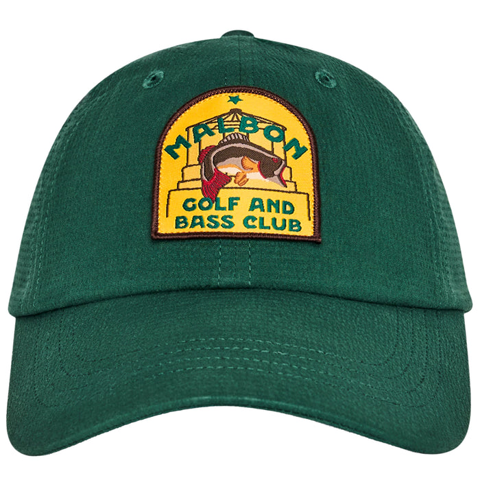 Malbon 2026 Bass Club Dad Golf Hat - Forest