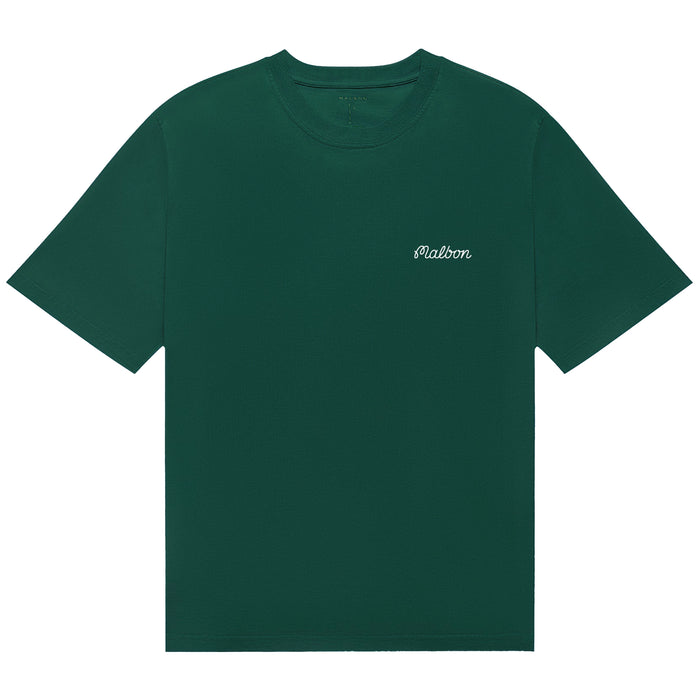 Malbon 2026 Bermuda Baldwin T-Shirt - Forest