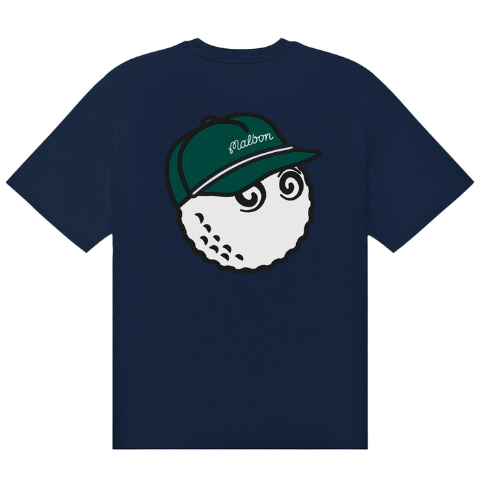 Malbon 2026 Bermuda Baldwin T-Shirt - Navy