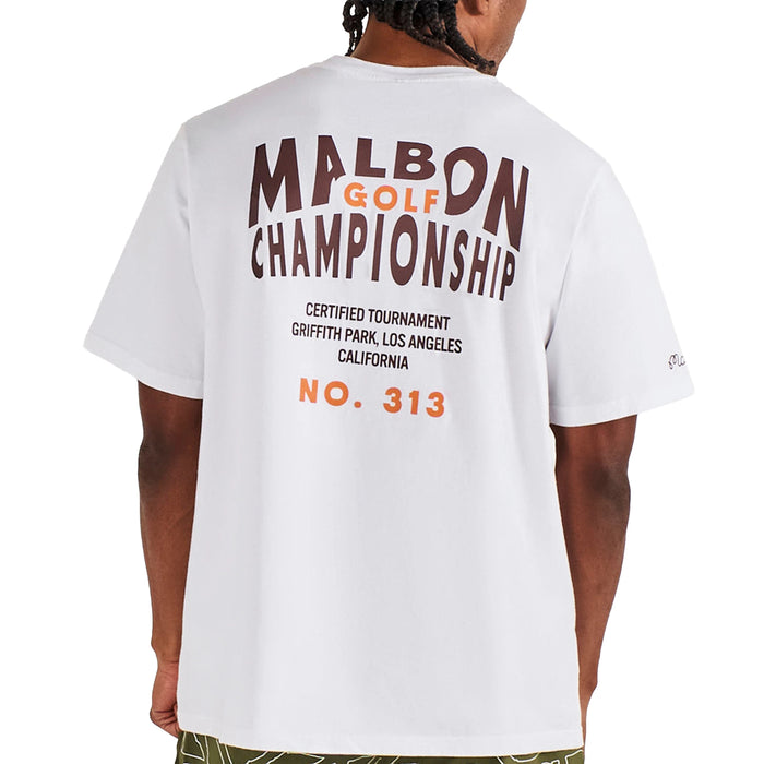 Malbon 2026 Bermuda Championship T-Shirt - White