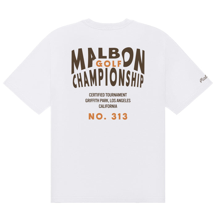 Malbon 2026 Bermuda Championship T-Shirt - White