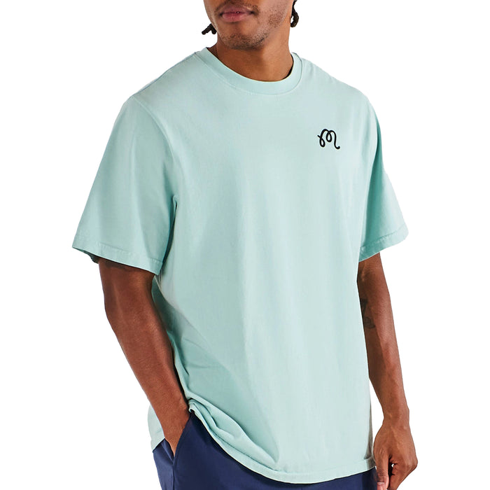 Malbon 2026 Bermuda Cigar Tee - Surf Spray
