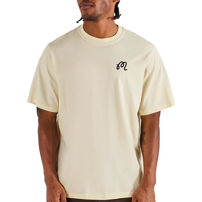 Malbon 2026 Bermuda Origin T-Shirt - Cream