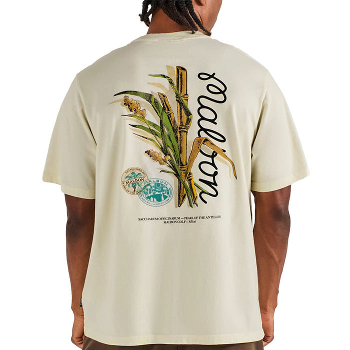 Malbon 2026 Bermuda Origin T-Shirt - Cream