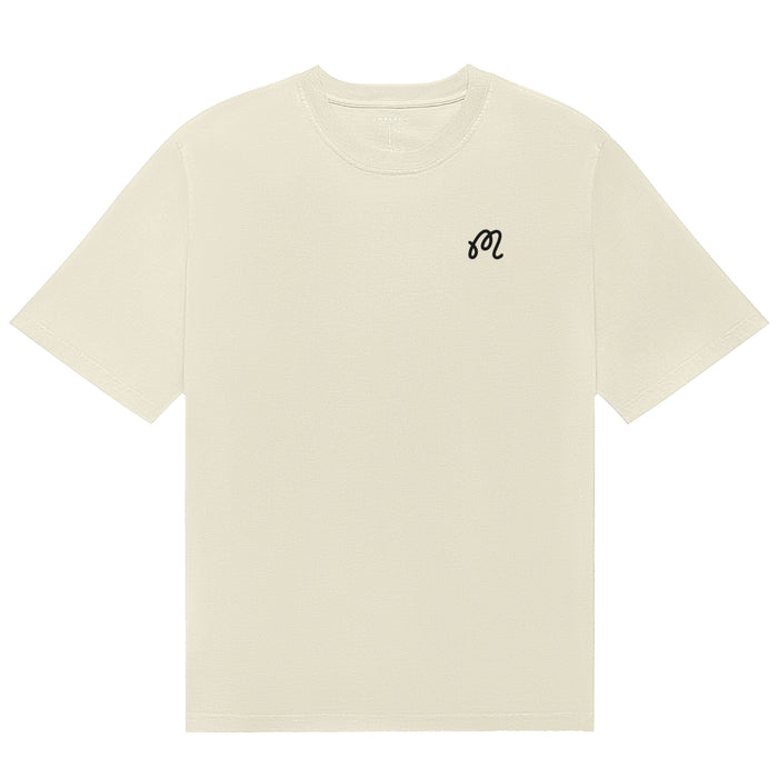 Malbon 2026 Bermuda Origin T-Shirt - Cream