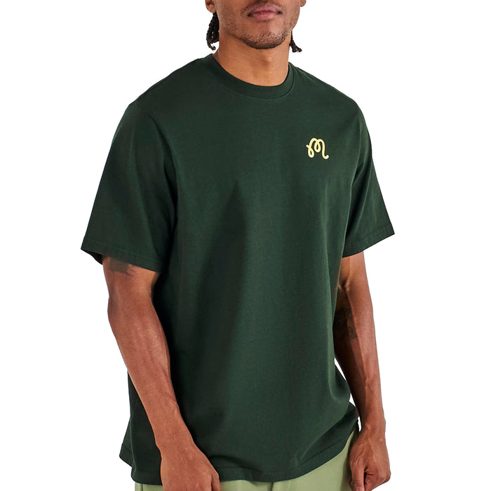 Malbon 2026 Bermuda Origin T-Shirt - Dark Olive