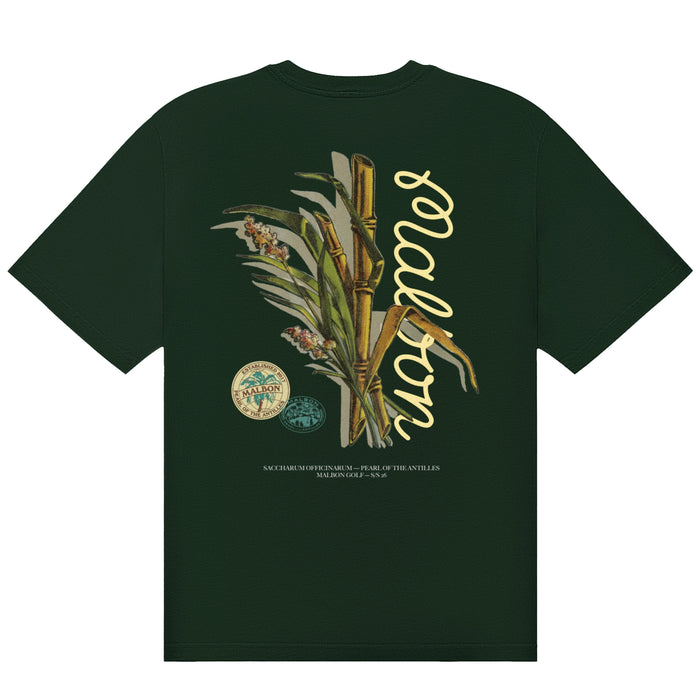 Malbon 2026 Bermuda Origin T-Shirt - Dark Olive