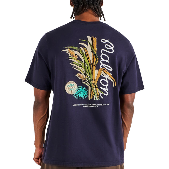 Malbon 2026 Bermuda Origin T-Shirt - Midnight