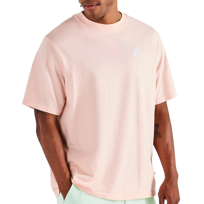 Malbon 2026 Bermuda Playa Tee - Rosy Touch