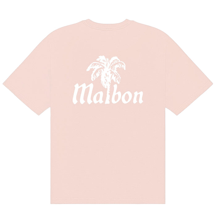 Malbon 2026 Bermuda Playa Tee - Rosy Touch