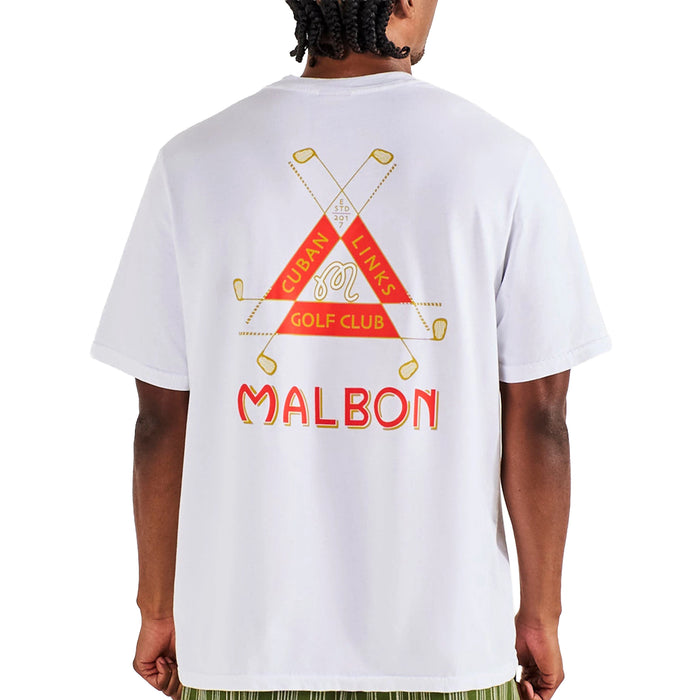 Malbon 2026 Bermuda Trinity Tee - White