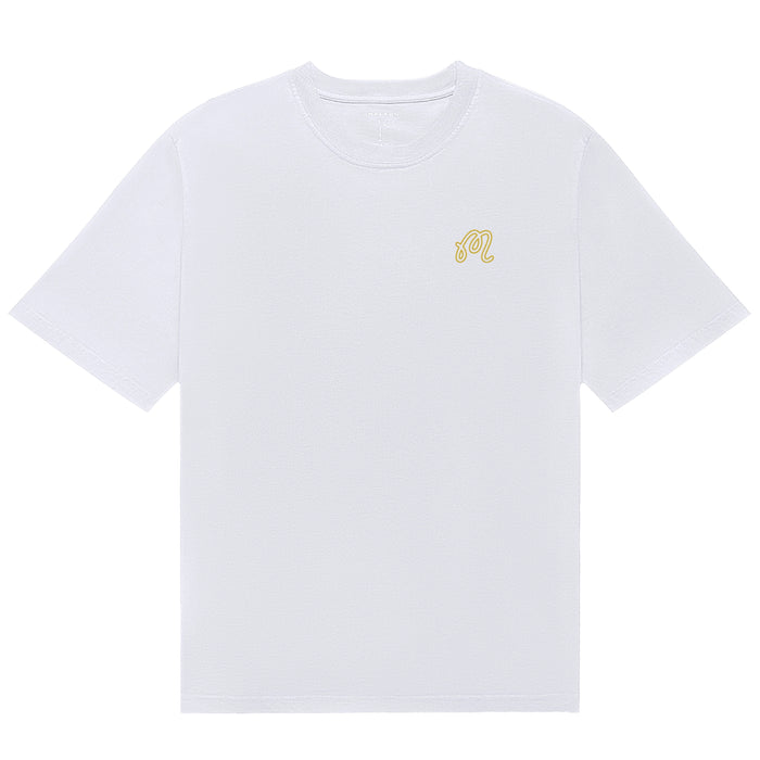 Malbon 2026 Bermuda Trinity Tee - White