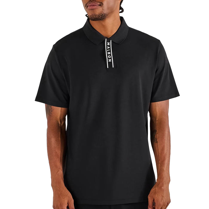 Malbon 2026 Block Placket Polo Shirt