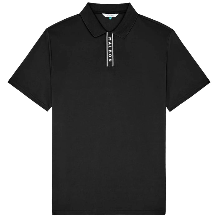 Malbon 2026 Block Placket Polo Shirt