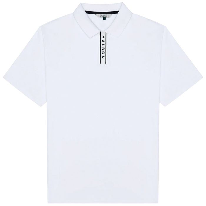 Malbon 2026 Block Placket Polo Shirt