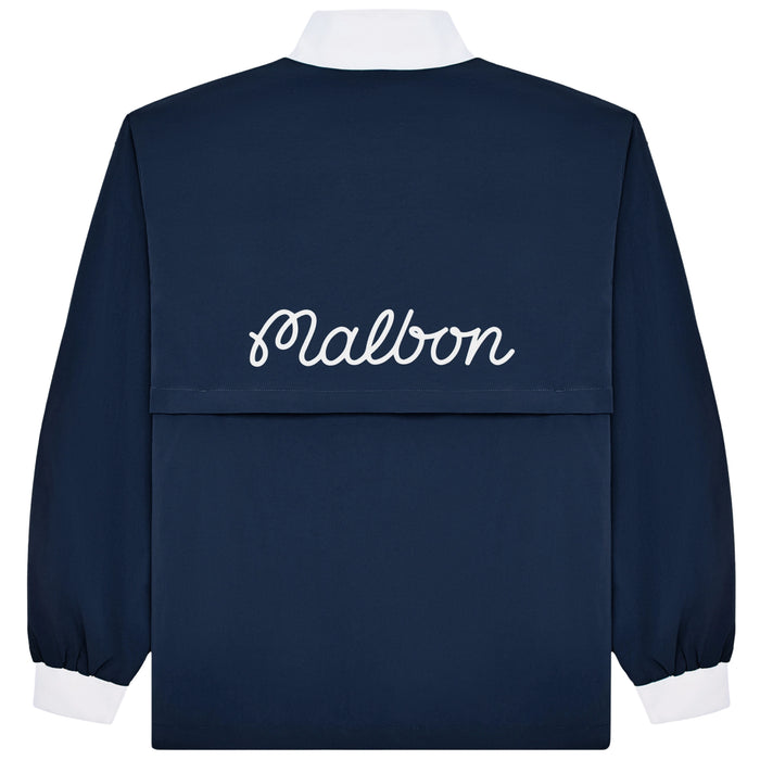 Malbon 2026 Cascade Quarter-Zip Windshirt - Midnight
