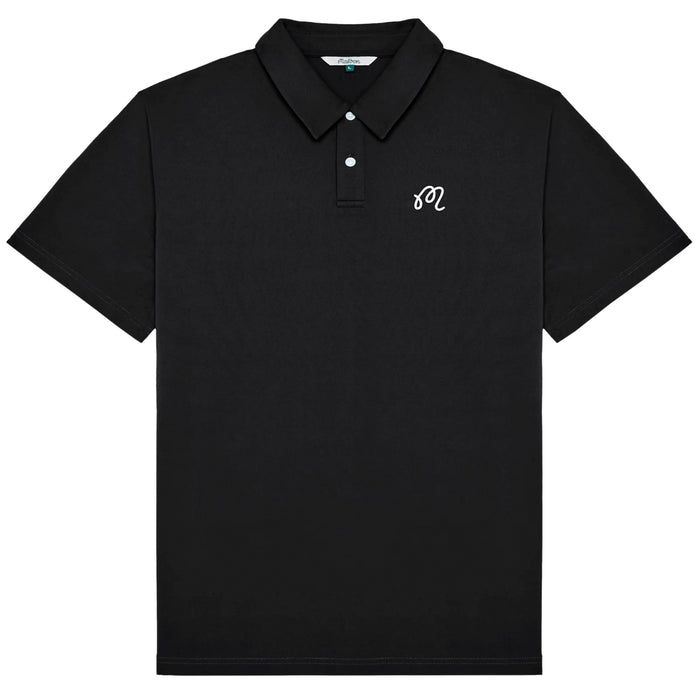Malbon 2026 Fairway Polo Shirt - Black
