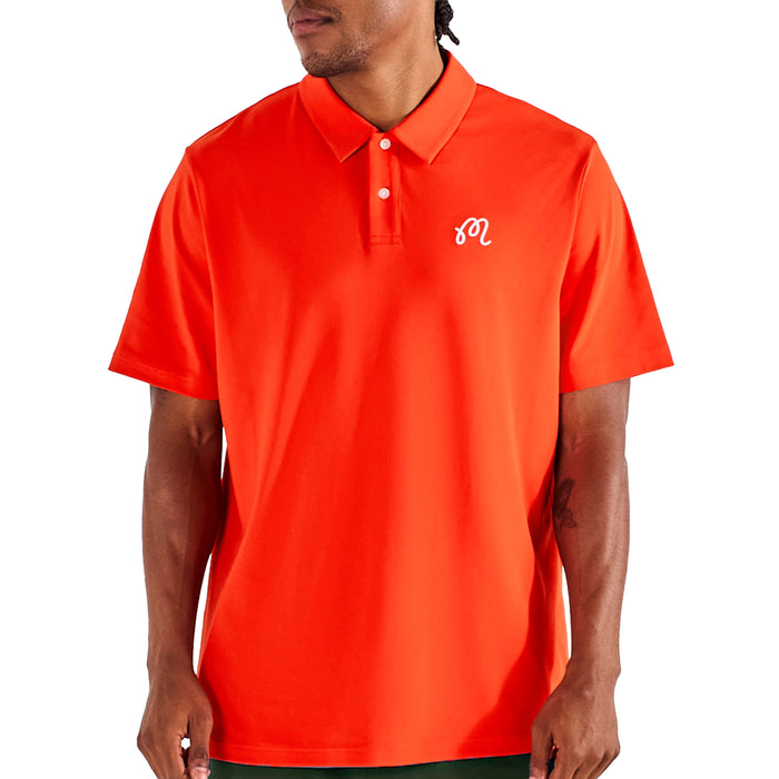 Malbon 2026 Fairway Polo Shirt - Grenadine Red