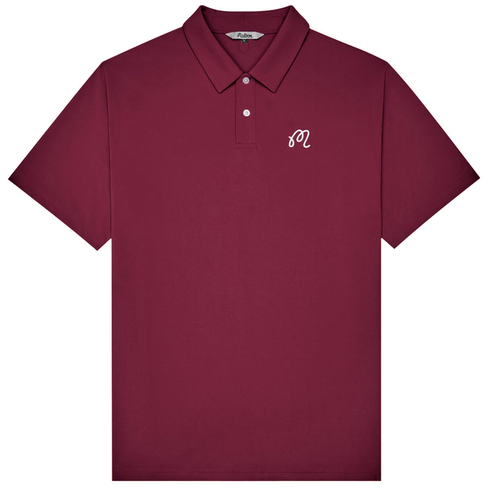 Malbon 2026 Fairway Polo Shirt - Raspberry Truffle