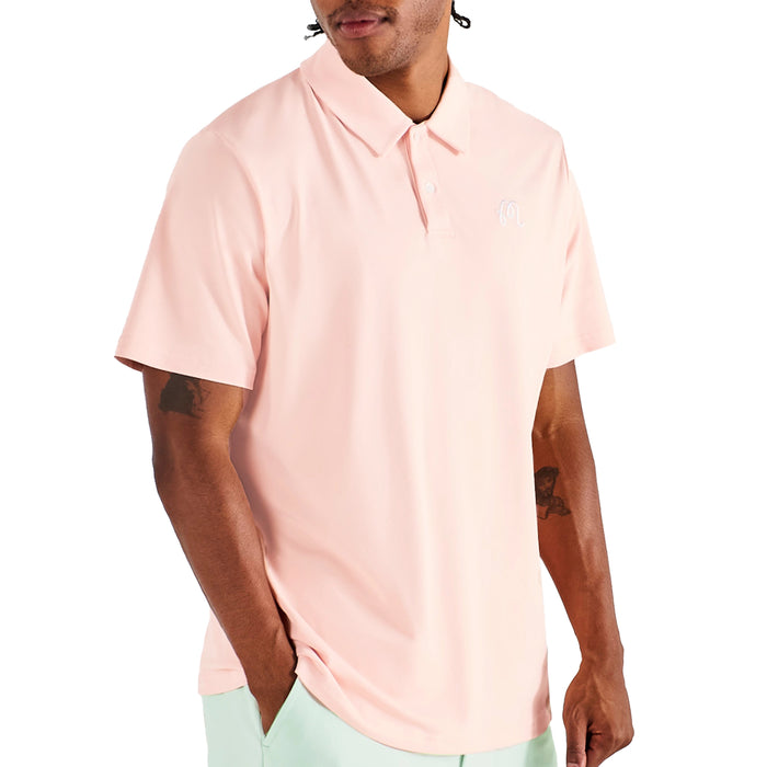 Malbon 2026 Fairway Polo Shirt - Rosy Touch