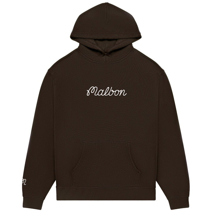 Malbon 2026 Fesque Hoodie - Brown