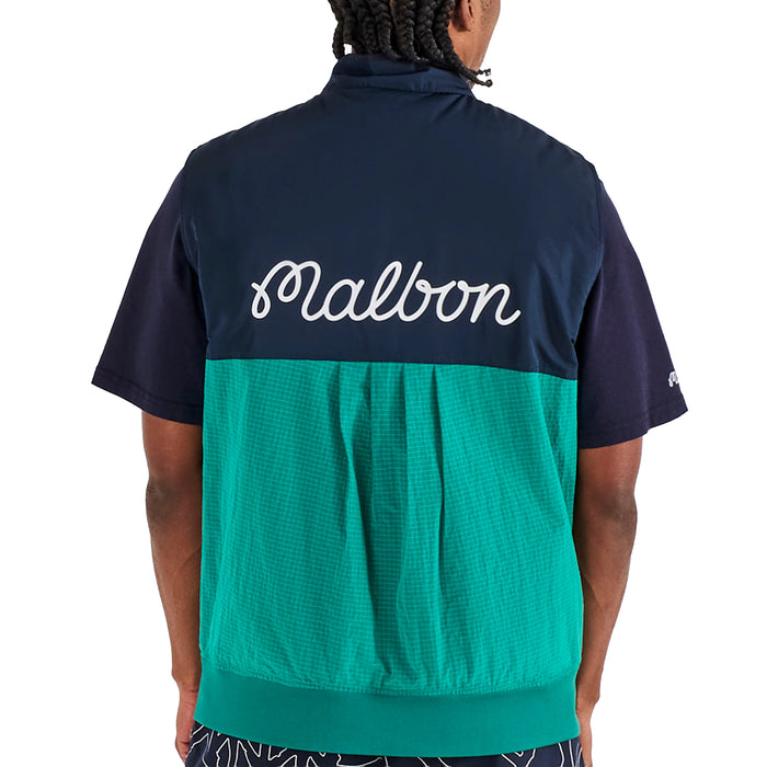 Malbon 2026 Finca Vest - Black/Marine Green