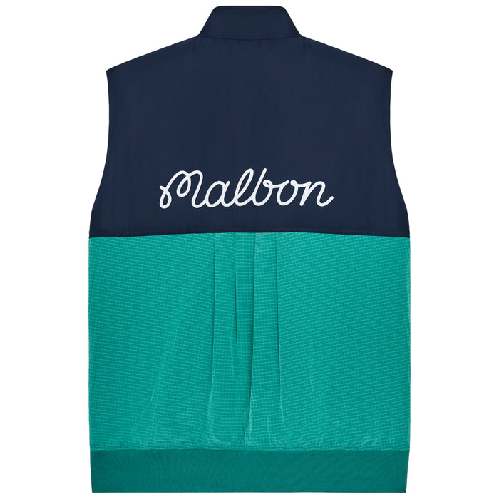 Malbon 2026 Finca Vest - Black/Marine Green