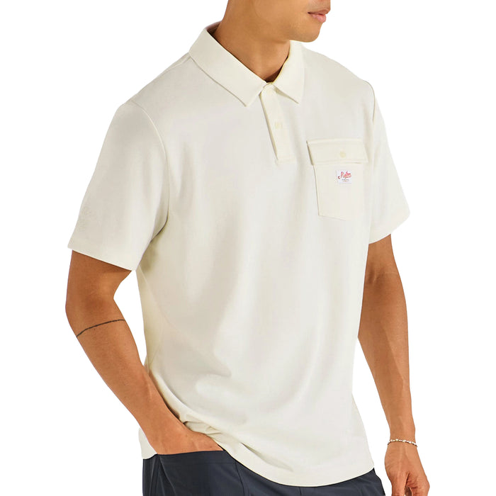 Malbon 2026 Jovis Benchmark Polo Shirt - Ivory