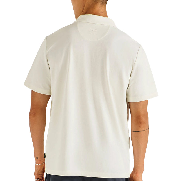 Malbon 2026 Jovis Benchmark Polo Shirt - Ivory