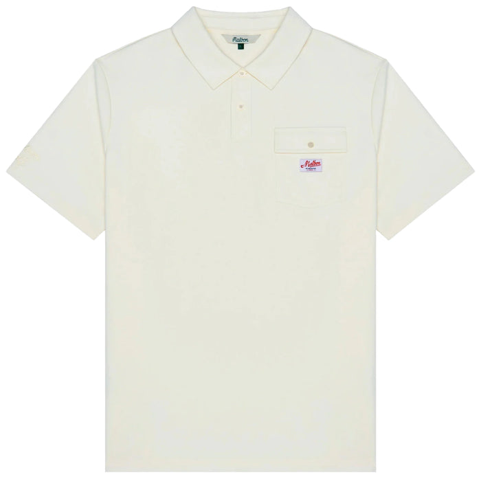 Malbon 2026 Jovis Benchmark Polo Shirt - Ivory