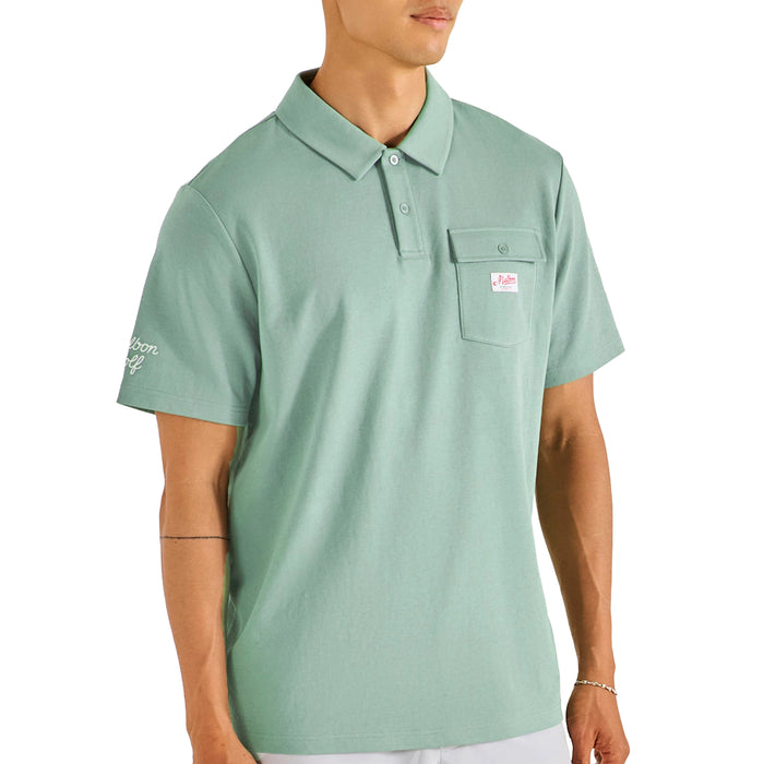 Malbon 2026 Jovis Benchmark Polo Shirt - Lily Pad