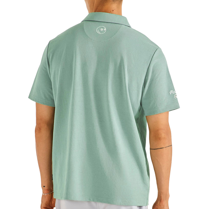 Malbon 2026 Jovis Benchmark Polo Shirt - Lily Pad