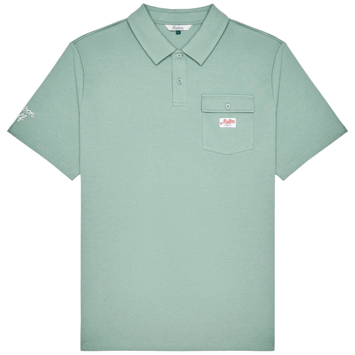 Malbon 2026 Jovis Benchmark Polo Shirt - Lily Pad